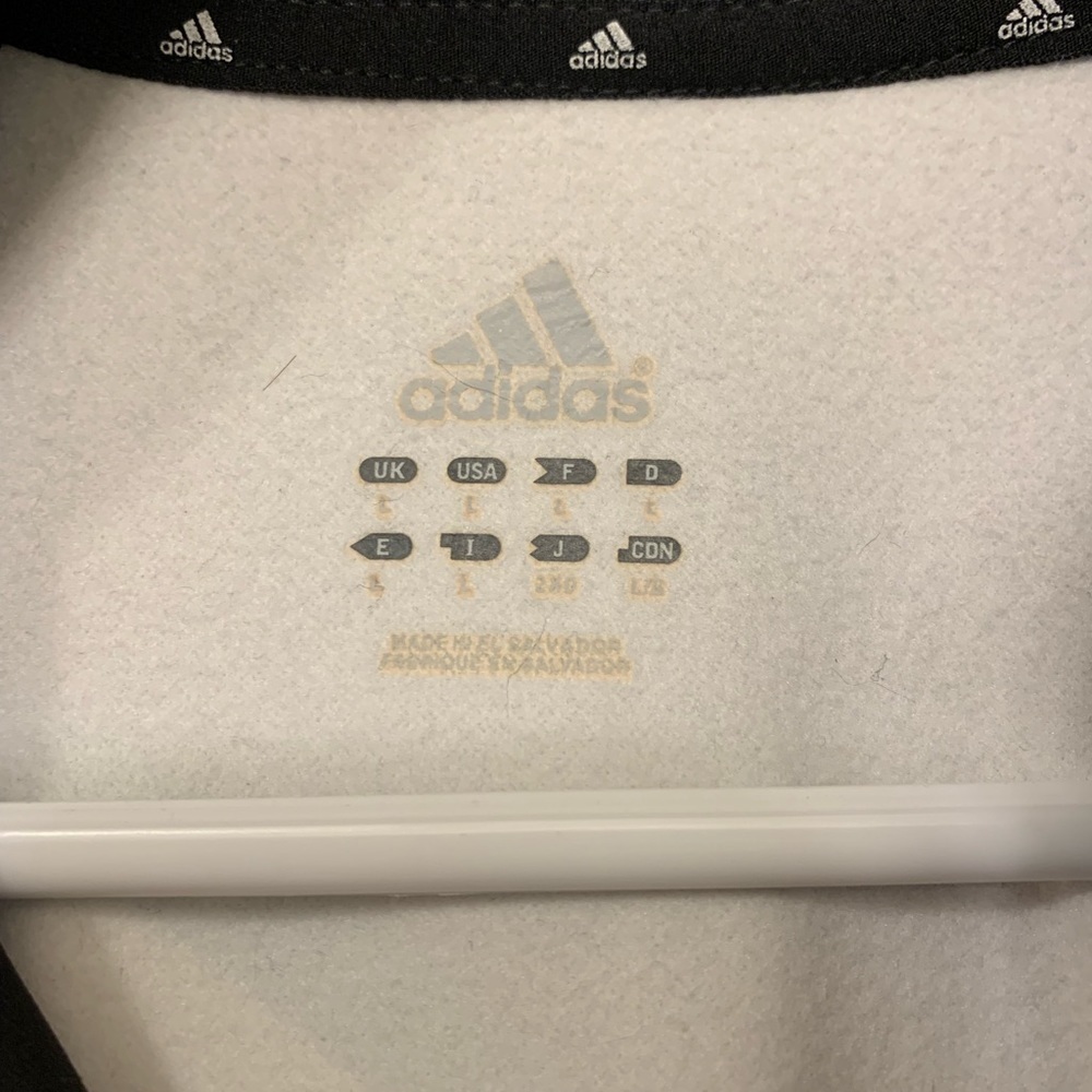 Adidas Long Beach Polytechnics Poly Jackrabbits 1/4 Zip Sweatshirt Size L Large - Picture 3 of 3